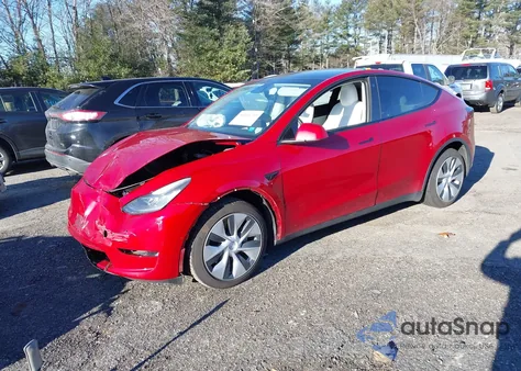 2021 Tesla Model Y Long Range Dual Motor All-Wheel Drive from USA, damaged, VIN 5YJYGDEE9MF179320